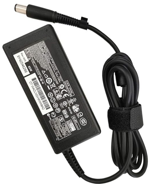 شاحن لاب HP سوكت عريض اوريجينال